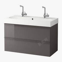 欧式洗手池灰色洗手池高清图片