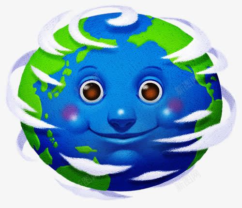 水地球png免抠素材_新图网 https://ixintu.com 地球 绿色 蓝色