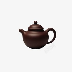 圆形的茶壶素材