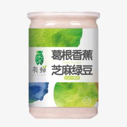 芝麻绿豆粉素材