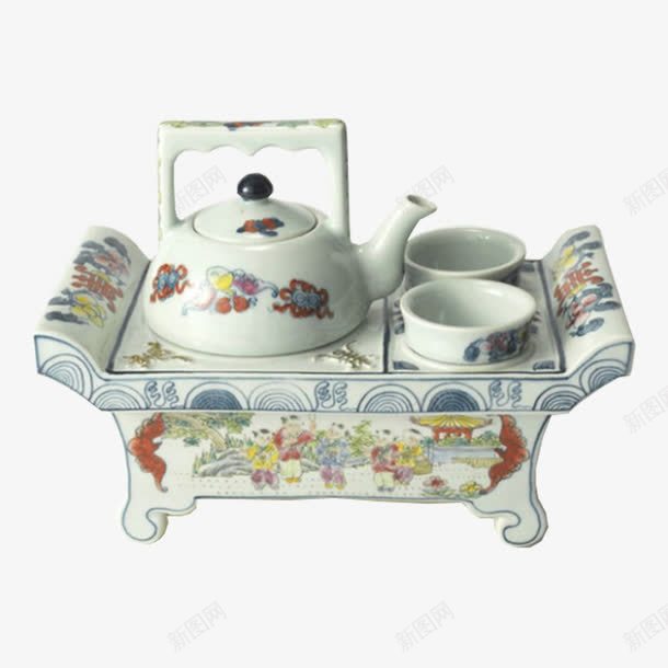 茶具png免抠素材_新图网 https://ixintu.com 中国工艺瓷器 中国瓷器 工艺瓷器