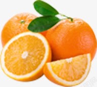 新鲜水果橙子养生素材