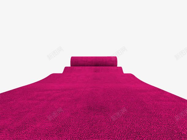 红色长条地毯png免抠素材_新图网 https://ixintu.com 中国元素 中国红 红地毯 节日 装饰