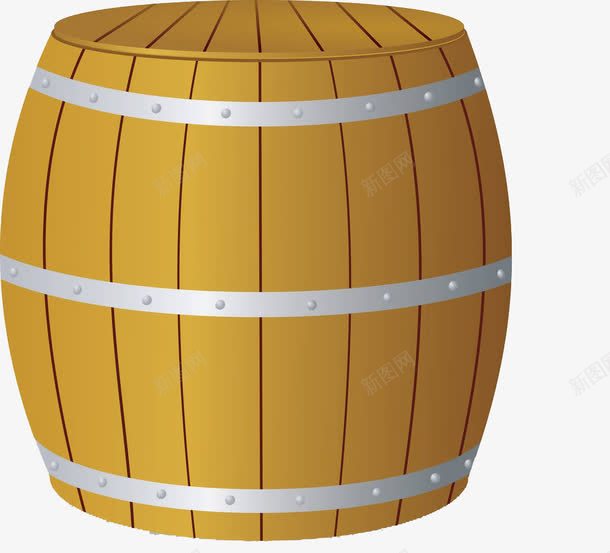 酿酒的木桶png免抠素材_新图网 https://ixintu.com 卡通手绘 木桶 纯粮酿造 酒 酒桶 酒酿 酿造 酿酒 香醇