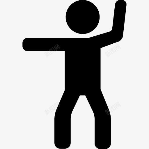 男人锻炼手臂图标png_新图网 https://ixintu.com 人 体操 健身 健身房 运动 锻炼