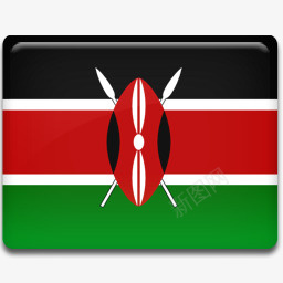 肯尼亚国旗AllCountryFlagIcons图标png_新图网 https://ixintu.com 256 Flag Kenya 国旗 肯尼亚