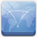 蓝色世界地图图标png_新图网 https://ixintu.com 世界 图标 地图 蓝色