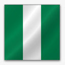 尼日利亚非洲国旗图标图标