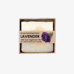 lavenderLAVENDER植物清爽洁面皂高清图片