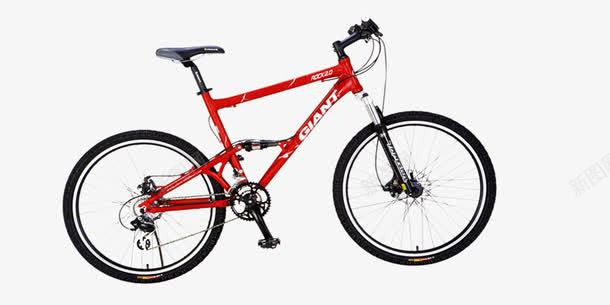 红色自行车png免抠素材_新图网 https://ixintu.com 代步工具 单车 小车子 红色 自行车