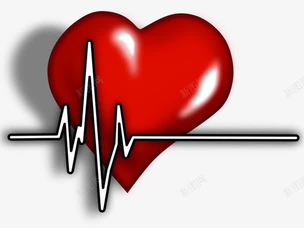 心电图标志png_新图网 https://ixintu.com 心 心电图 心电图标志 心脏医学 急救科 标志