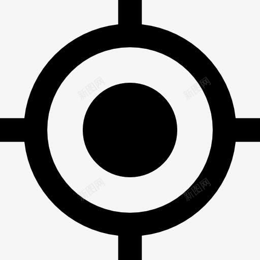 目标圆图标png_新图网 https://ixintu.com 圆形目标 枪靶子 标靶 武器 狙击 狙击准心 目标 目标射击