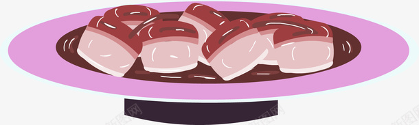 卡通红烧肉图标png_新图网 https://ixintu.com 卡通红烧肉 图标 抠图材料 插画 食物 餐饮食物