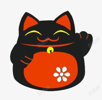 可爱招财猫png免抠素材_新图网 https://ixintu.com 发财 招财猫 胖猫