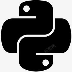 Python编程标志Python脚本编程语言图标高清图片