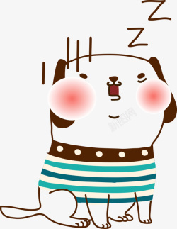 卡通小狗素材