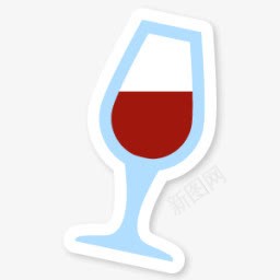 红酒图标图标