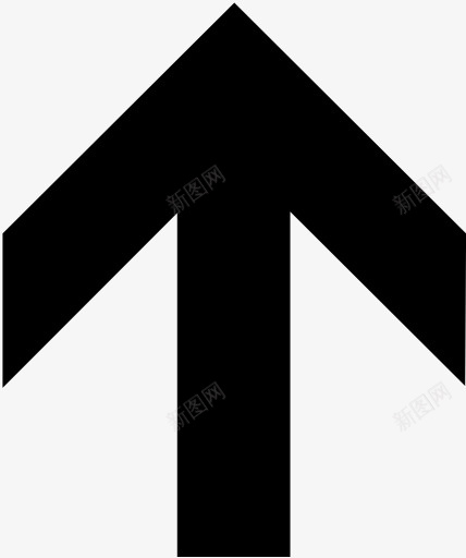 箭头起来AIGA符号标志图标png_新图网 https://ixintu.com Arrow up 箭头 起来