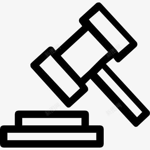 试验图标png_新图网 https://ixintu.com 律师 正义 法官 法律 锤