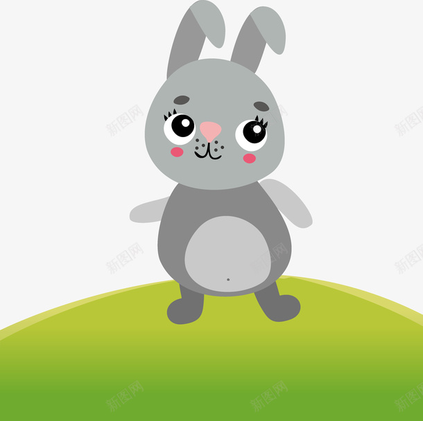 可爱的动物园小兔子矢量图ai免抠素材_新图网 https://ixintu.com 儿童画小兔子 动物 动物园 动画小动物 卡通小兔子 可爱的 手绘小兔子 插画 贴画小动物 矢量图