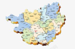 广西省广西地图广西省高清图片