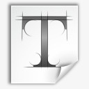 ttf应用字体TTF人氧图标高清图片