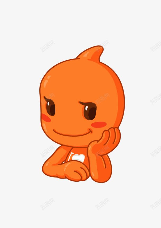 思考的淘公仔png免抠素材_新图网 https://ixintu.com 思考的淘公仔