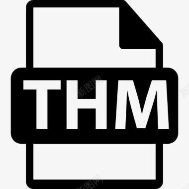 THM文件格式符号图标图标
