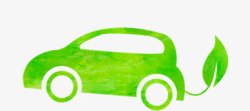 环保绿色小汽车素材