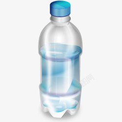 白色透明水瓶素材