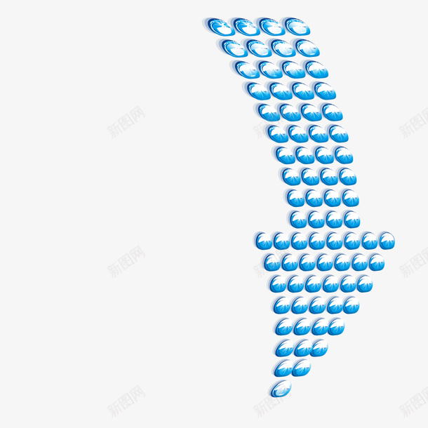 装饰珍珠箭头矢量图ai免抠素材_新图网 https://ixintu.com 珍珠 箭头 装饰 矢量图