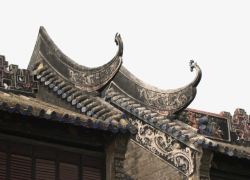 中国风古建筑屋顶2素材