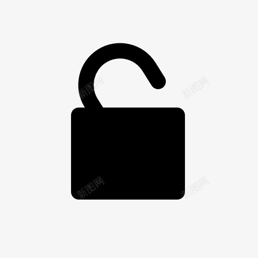 开锁图标png_新图网 https://ixintu.com unlock 解锁 锁