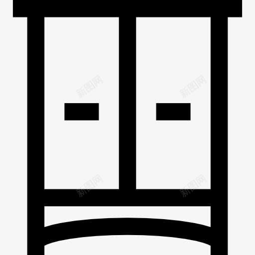 衣柜图标png_新图网 https://ixintu.com 家具 家具和家用 档案 橱柜 衣柜