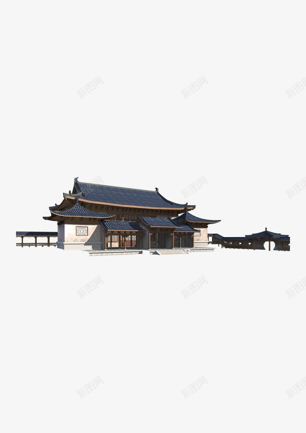 古典建筑png免抠素材_新图网 https://ixintu.com 古典 屋 建筑 房子