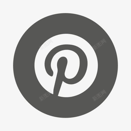 网络Pinterest社会社交png免抠素材_新图网 https://ixintu.com Network Pinterest pinterest social 社会 网络