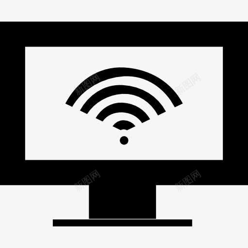 计算机接口信号的符号图标png_新图网 https://ixintu.com 信号 接口 数据连接 显示器 标志 符号 计算机 连接