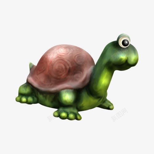 一只乌龟png免抠素材_新图网 https://ixintu.com 可爱 手绘 眼睛 素材
