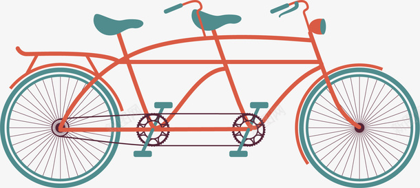 自行车大赛双人自行车png免抠素材_新图网 https://ixintu.com 单车 双人自行车 双座自行车 双骑自行车 橙色自行车 自行车大赛