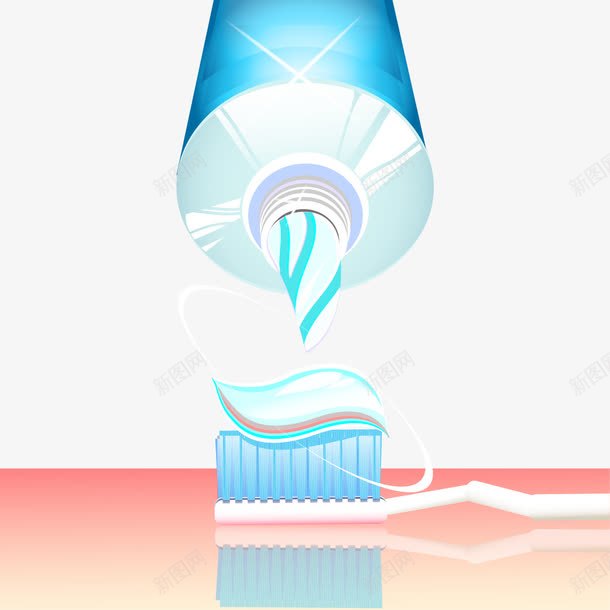 挤牙膏png免抠素材_新图网 https://ixintu.com 免费是下载 挤牙膏 牙刷