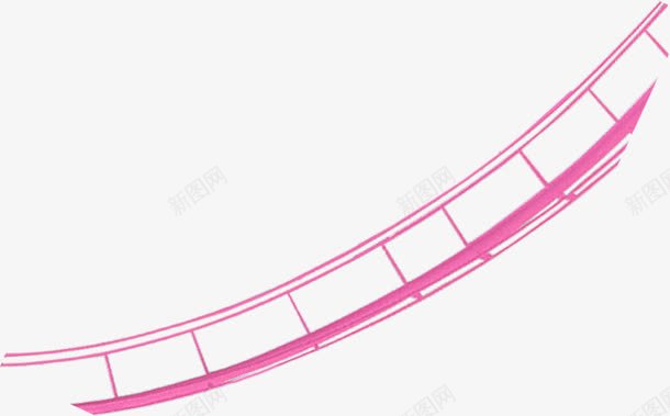 粉色创意手绘楼梯png免抠素材_新图网 https://ixintu.com 创意 楼梯 粉色