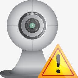 网络摄像头警告shineiconset图标图标