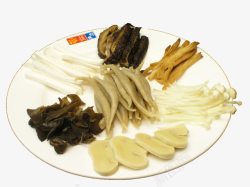 砂锅莜面鱼配料生鲜食材莜面鱼高清图片