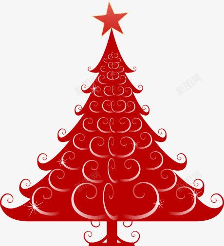 红色圣诞树大全png免抠素材_新图网 https://ixintu.com 圣诞树 大全 素材 红色