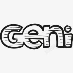 GENIGENI画标志图标高清图片