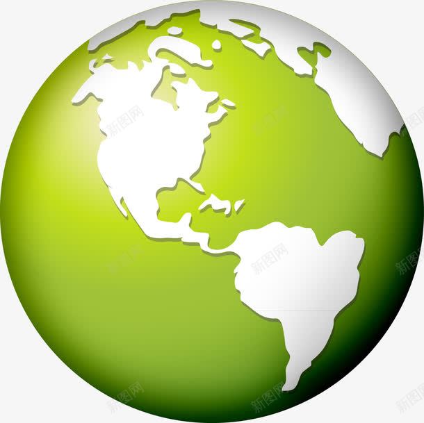 绿色地球英语学习png免抠素材_新图网 https://ixintu.com 图片 地球 学习 绿色 英语