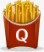 Quora法国人炸薯条社交薯条图标图标