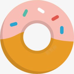 糖和戏炸圈饼图标高清图片