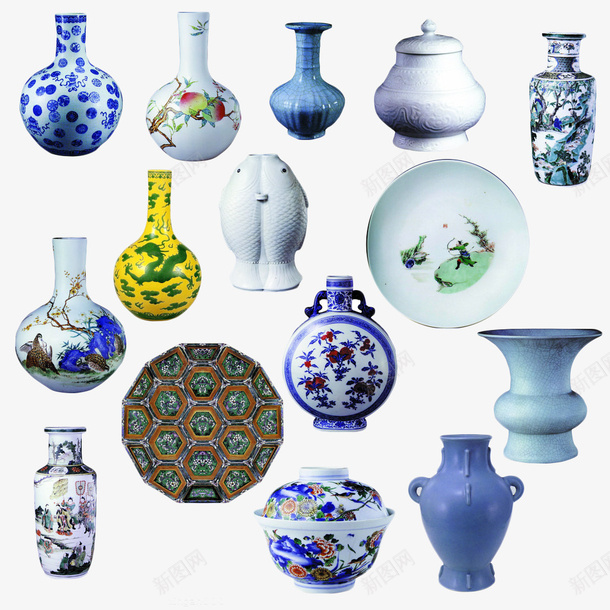 青花瓷瓶png免抠素材_新图网 https://ixintu.com 瓶子 瓷器 瓷瓶 青花瓷瓶
