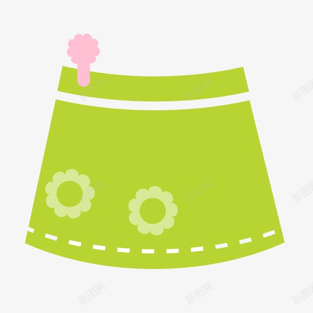 粉红色小裙子png免抠素材_新图网 https://ixintu.com 粉红色 粉红色小裙子 裙 裙子